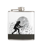 Indianerischer Vinyl Wrapped Flask Flachmann (Vorderseite)