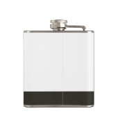 Indianerischer Vinyl Wrapped Flask Flachmann (Rückseite)