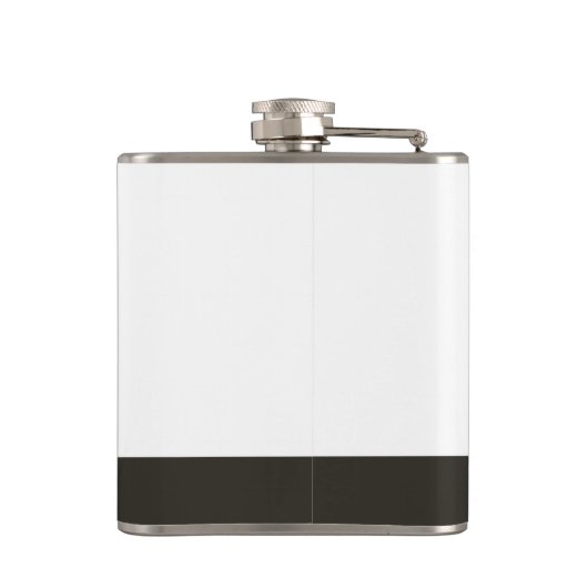 Indianerischer Vinyl Wrapped Flask Flachmann (Rückseite)