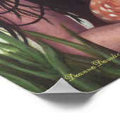 Indianerisches amerikanisches Poster als amerikani (Ecke)