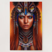 Indianerisches Apache-Puzzle Puzzle (Vertikal)