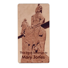 Indianerisches Buchzeichen