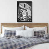 Indianerisches Foto Leinwanddruck (Insitu (Schlafzimmer))