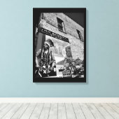 Indianerisches Foto Leinwanddruck (Insitu (Holzboden))