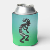 Indianerisches Kokopelli-Symbol Dosenkühler (Kanne Vorderseite)