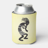 Indianerisches Kokopelli-Symbol Dosenkühler (Kanne Vorderseite)