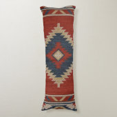 Indianerisches Muster 2 Seitenschläferkissen (Vorderseite Vertikal)