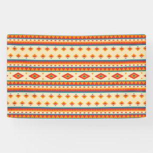 Indianerisches Muster Banner