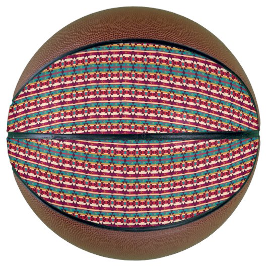 Indianerisches Muster Basketball (Vorderseite)