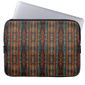 Indianerisches Muster Boho Culture Abstrakt Arts Laptopschutzhülle (Vorderseite)
