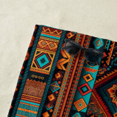 Indianerisches Muster Boho Culture Abstrakt Arts Strandtuch (Beispiel)