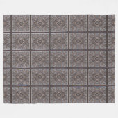 Indianerisches Muster Fleecedecke (Vorderseite (Horizontal))
