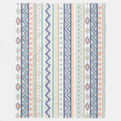 Indianerisches Muster Fleecedecke (Vorderseite)