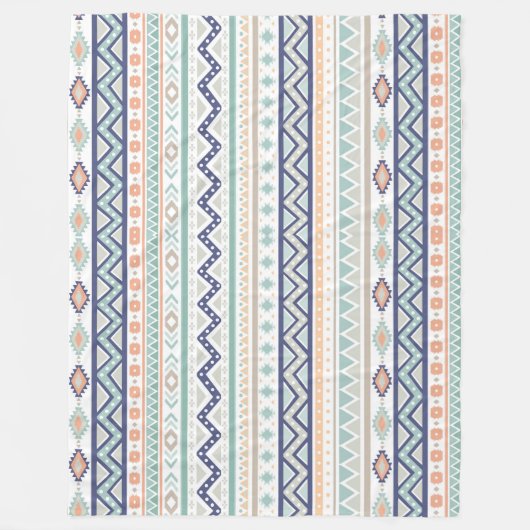 Indianerisches Muster Fleecedecke (Vorderseite)