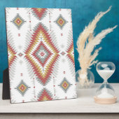 Indianerisches Muster Fotoplatte (Seite)