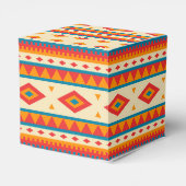 Indianerisches Muster Geschenkschachtel (Rückseite)