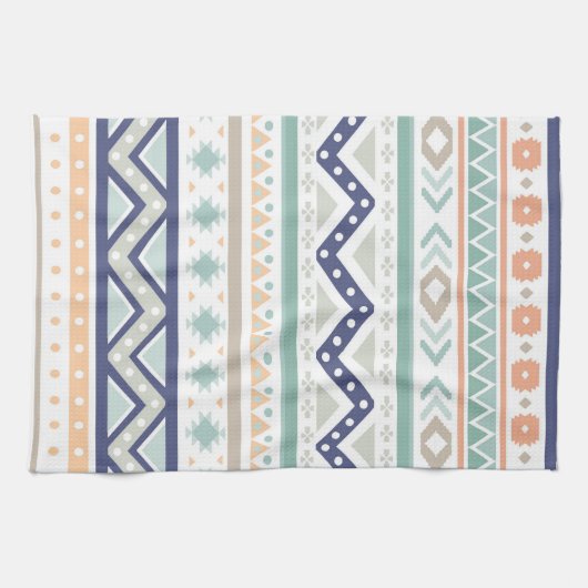 Indianerisches Muster Geschirrtuch (Horizontal)