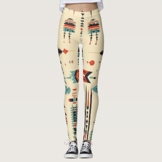 Indianerisches Muster Leggings