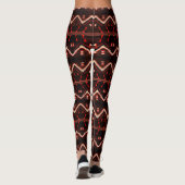 Indianerisches Muster Leggings (Rückseite)