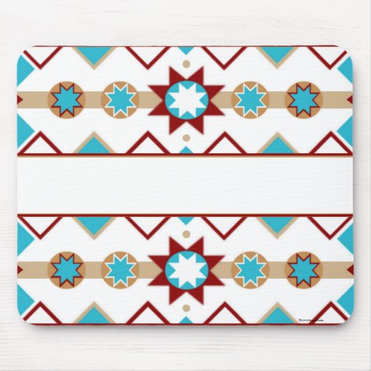 Indianerisches Muster Mousepad (Vorne)