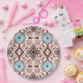 Indianerisches Muster Pappteller (Party)