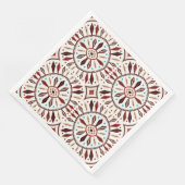 Indianerisches Muster Serviette (Ecke)
