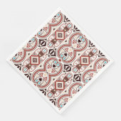 Indianerisches Muster Serviette (Ecke)