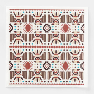 Indianerisches Muster Serviette