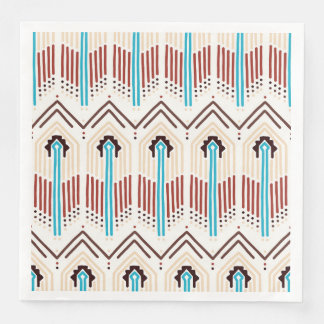Indianerisches Muster Serviette
