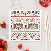 Indianerisches Muster Serviette (Beispiel)