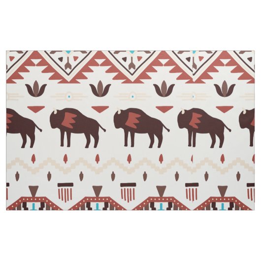 Indianerisches Muster Stoff (Fat Quarter (45,7 x 55,9 cm))