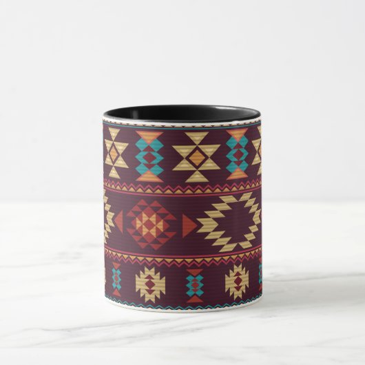 Indianerisches Muster Tasse (Zentrum)