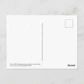 Indianerjunge 2004 zeichnend Postkarte (Rückseite)