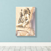 Indianerkanaas Leinwanddruck (Insitu (Holzboden))