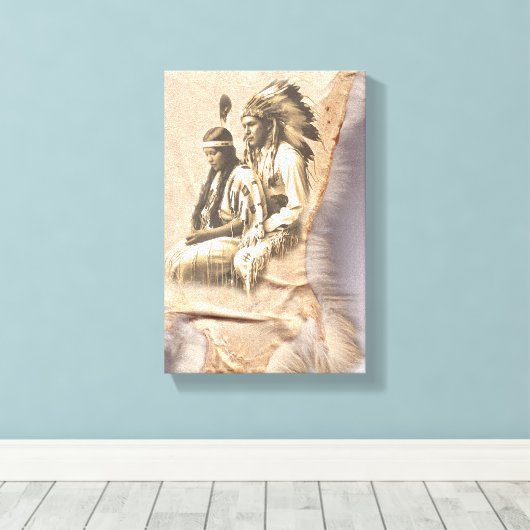 Indianerkanaas Leinwanddruck (Insitu (Holzboden))