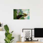 Indianerkanone mit Figurehead in AlaskaStaat Poster (Heimbüro)