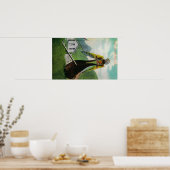 Indianerkanone mit Figurehead in AlaskaStaat Poster (Küche)