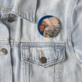 Indianerkopf Button (Beispiel)
