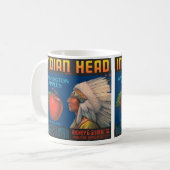 Indianerkopf Kaffeetasse (Vorderseite Links)