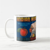 Indianerkopf Kaffeetasse (Links)