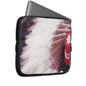Indianerkopfkleid Laptopschutzhülle (Vorne Rechts)