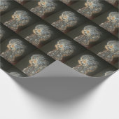 Indianerkopfstück Geschenkpapier (Ecke)