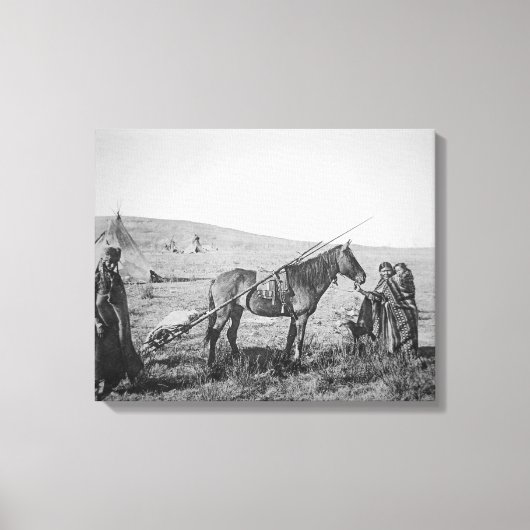 Indianerkrebse aus Western Kanada, c.1 Leinwanddruck (Vorderseite)