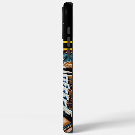 IndianerkriegerGazes Case-Mate iPhone Hülle (Rückseite / Links)