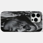 Indianerkriegerin in traditioneller Kunst Case-Mate iPhone Hülle (Rückseite (Horizontal))