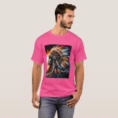 Indianerkriegerin T-Shirt (Vorne ganz)