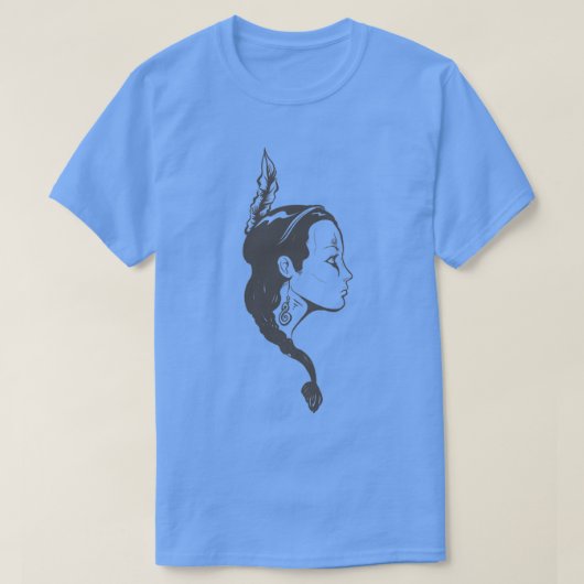 Indianerküstensalisch (7) T-Shirt (Design vorne)