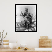 Indianerländer und Speer Sudan Afrika 1920 Poster (Küche)