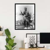 Indianerländer und Speer Sudan Afrika 1920 Poster (Heimbüro)