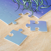 Indianermädchen Colorful Sky Puzzle (Seite)